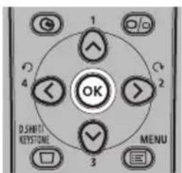 1 2 3 4 OK D.S.WIFT KEYSTONE MENU