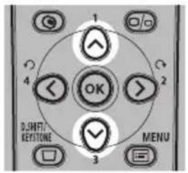1 2 OK 3 MENU 4 D/O/RESET