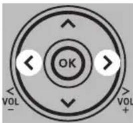 OK VOL - > VOL +
