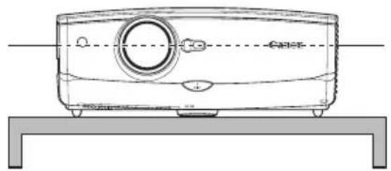 CANON XEED SX800 - ■ Placing on a Level Place - 1