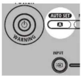 WARNING AUTO SET A INPUT