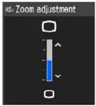 Zoom adjustment