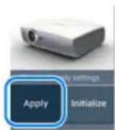 CANON XEED SX800 - 8Click [Apply] when you have completed each menu. - 1