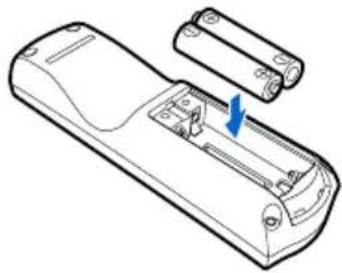CANON XEED SX800 - ■ Installing Remote Control Batteries - 2