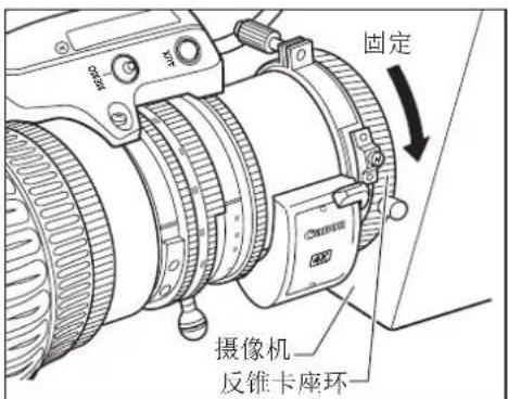固定 摄像机 反锥卡座环