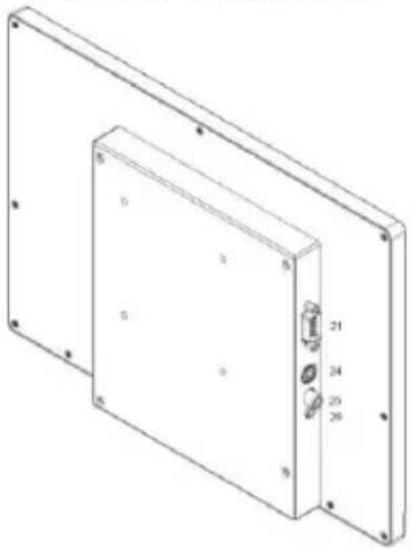 Faytech 12.1 inch - Inch Touch Monitor: - 4