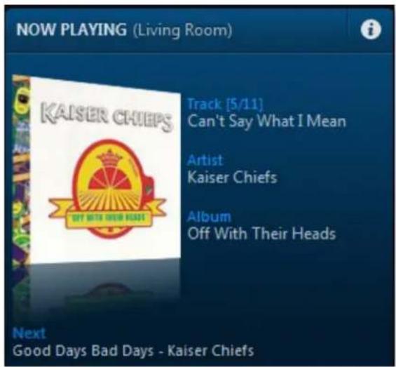 NOW PLAYING (Living Room) KAISEN CHIEPS Track [5/11] Can't Say What I Mean Artist Kaiser Chiefs Album Off With Their Heads Next Good Days Bad Days - Kaiser Chiefs