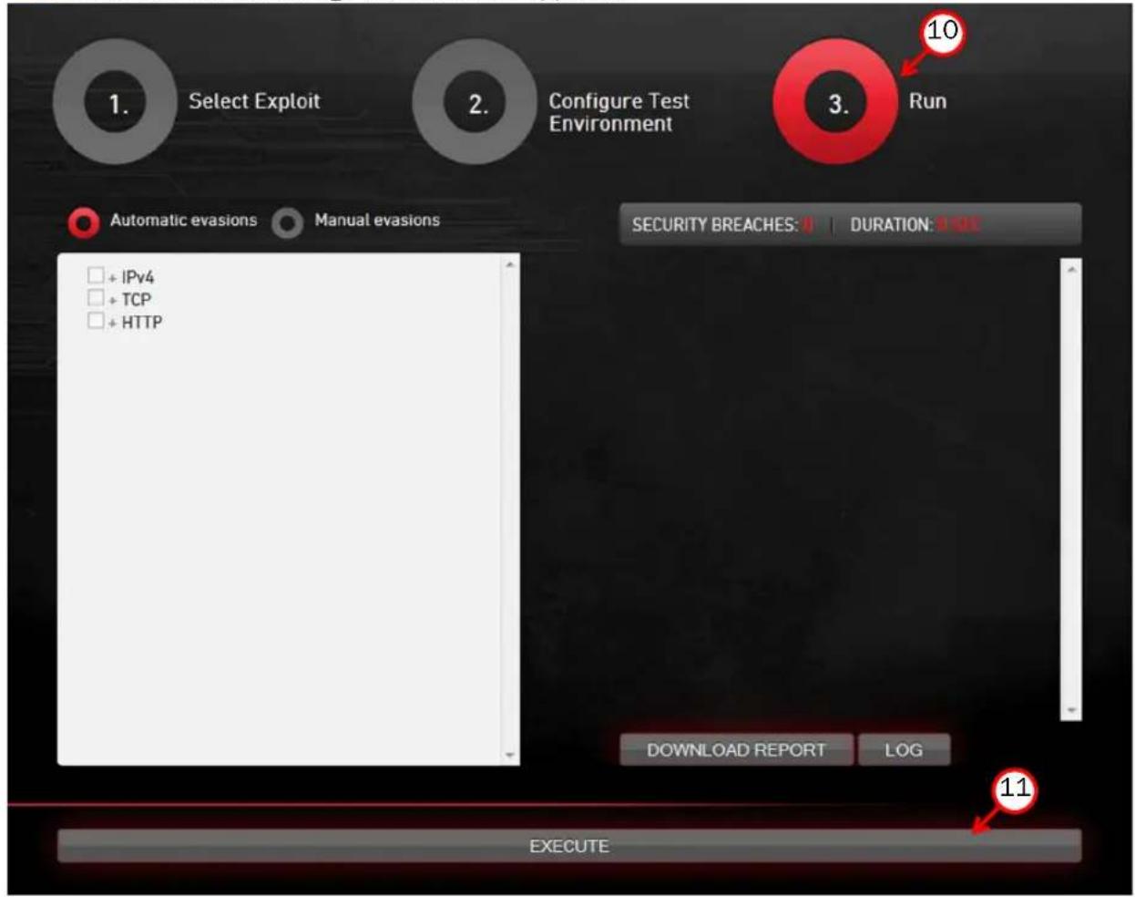 MCAFEE Evader - ▼ To use the new Evader web interface - 6