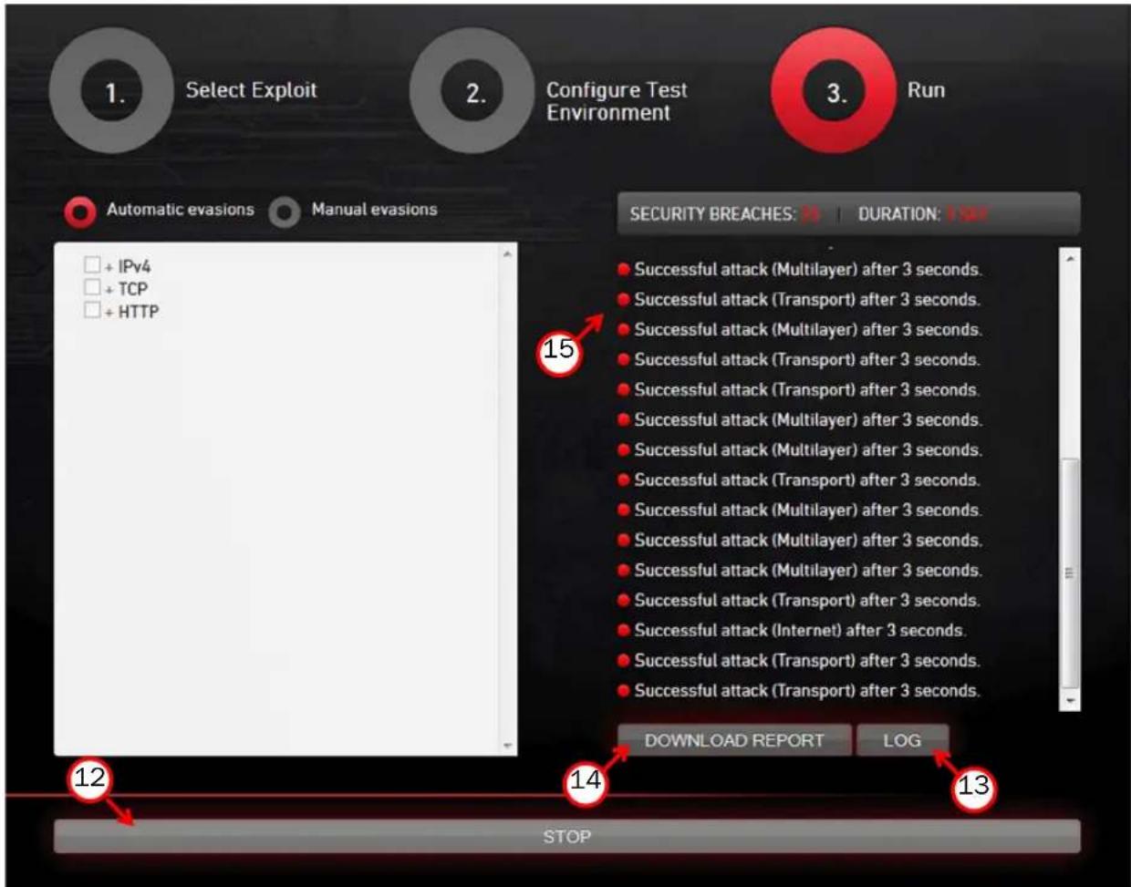 MCAFEE Evader - ▼ To use the new Evader web interface - 7