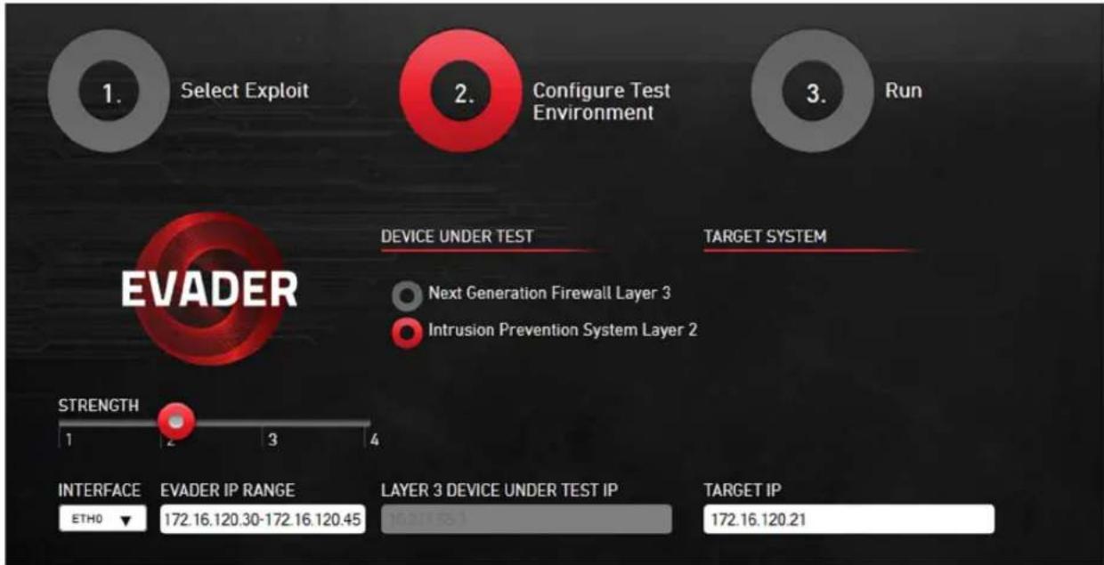MCAFEE Evader - ▼ To use the new Evader web interface - 5
