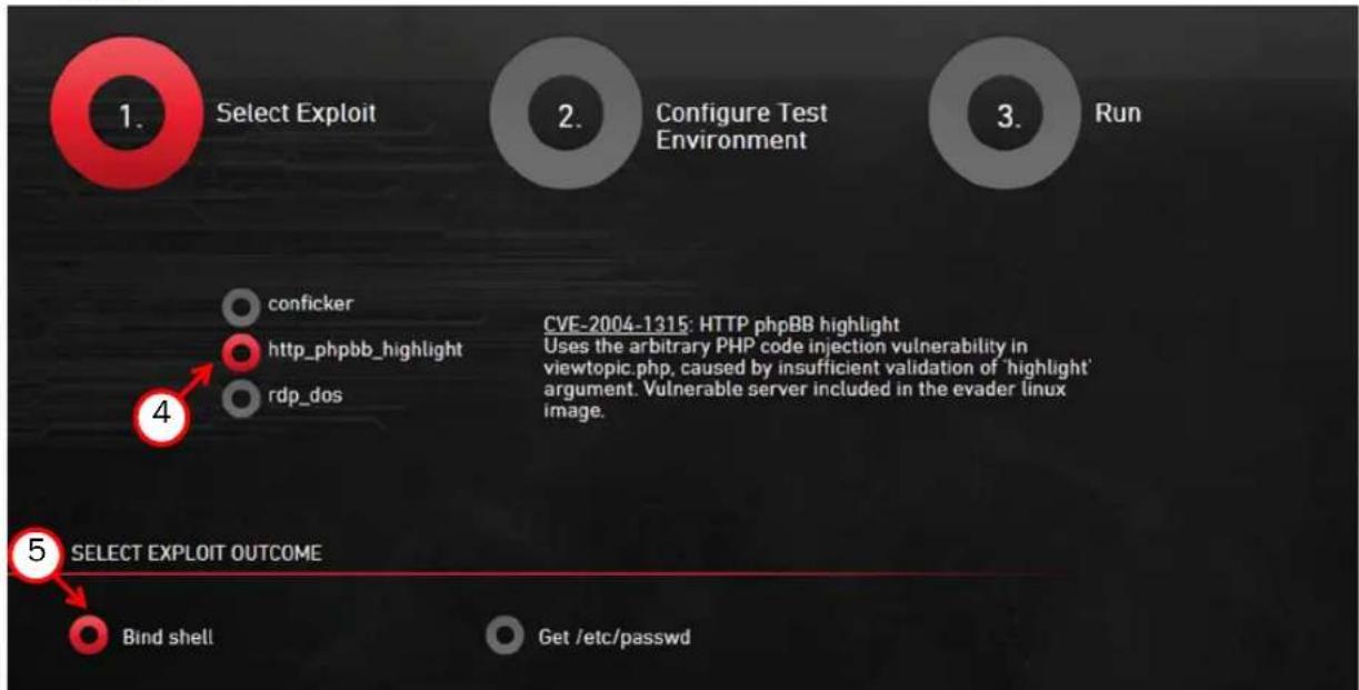 MCAFEE Evader - ▼ To use the new Evader web interface - 2
