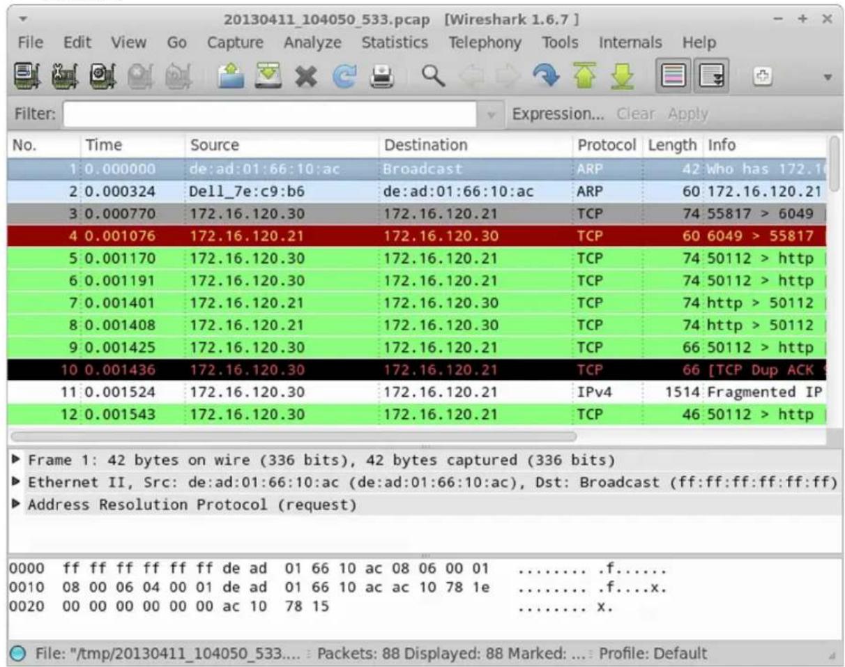 MCAFEE Evader - Click Download traffic capture. - 2