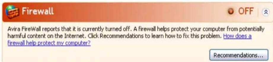 AVIRA AntiVir Professional - FireWall - 2
