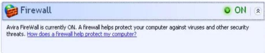 AVIRA AntiVir Professional - FireWall - 1