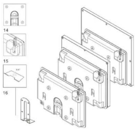 Faytech 12 inch - COMPONENTS: - 1