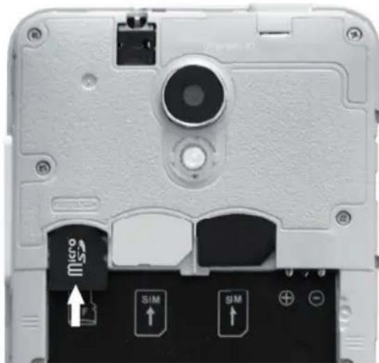 AVUS A57 - INSTALL/REMOVE THE MEMORY CARD - 1