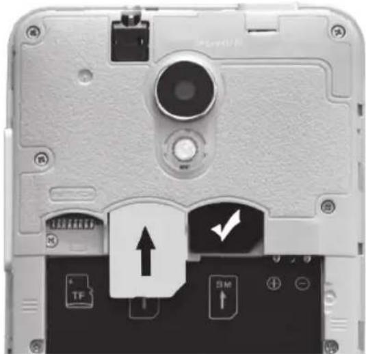 AVUS A57 - INSTALL/REMOVE THE SIM CARD - 1