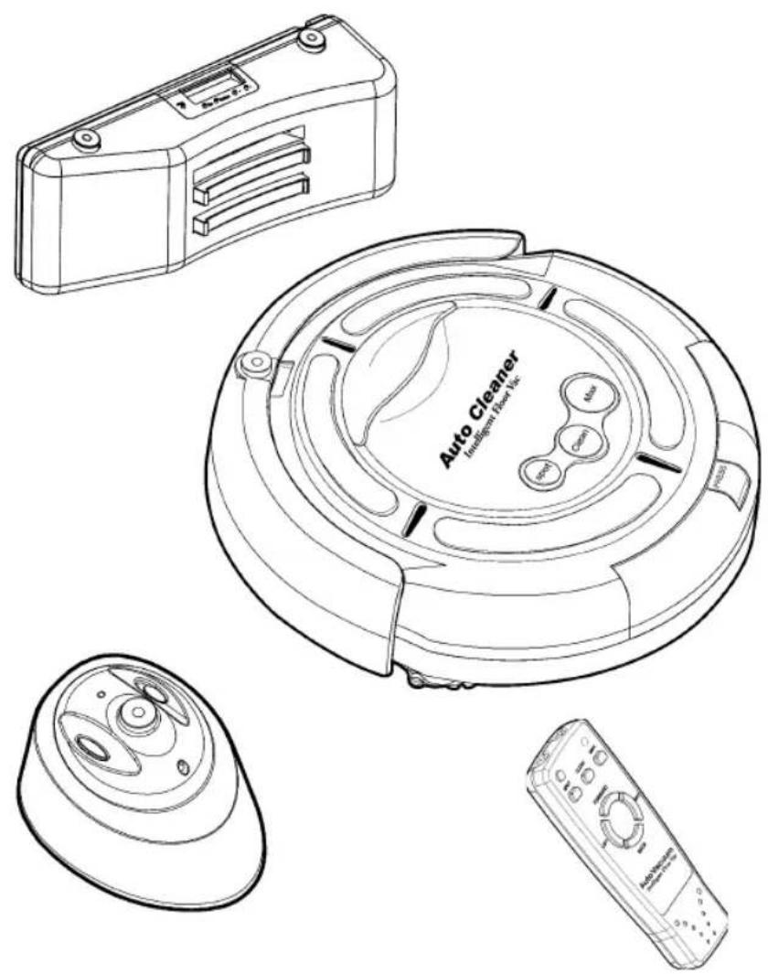 Freebox Auto Cleaner Intelligent Pieter Inc. 40% Control Control Control