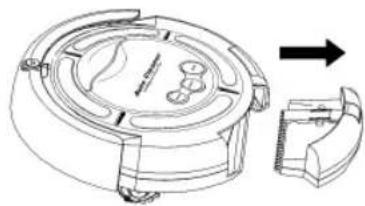Klarstein CleanMate 1287 - Empty the removable particle bin in following two procedures: - 2