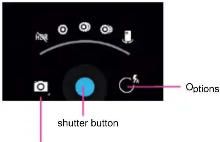 shutter button Options