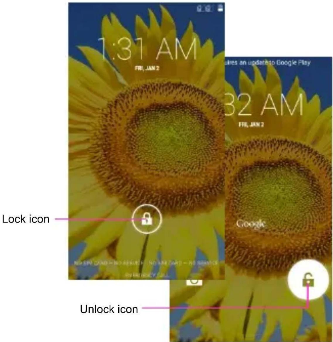 1:31 AM FRI, JAN 2 32 AM FRI, JAN 2 Lock icon NO SEE GOOD - NO ACCESS - NO ARE GOOD - NO SERVICE SUPPORT CALL Google Unlock icon