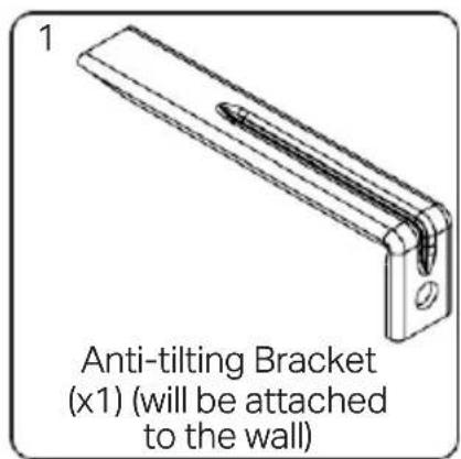 Montpellier MDG600LW - Anti-tilting kit - 1