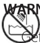 Korrekt HT 2200-2 - Achtung! Stromschlaggefahr! Das Gerät, das Netzkabel und der Netzstecker dürfen auf keinen Fall mit Wasser oder anderen Flüssigkeiten in Berührung kommen! - 1