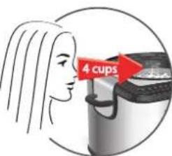 4 cups