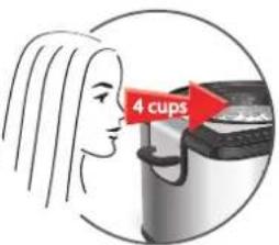 4 cups