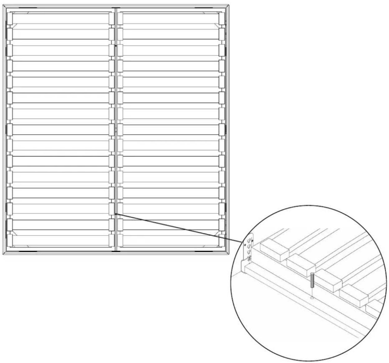 Loof Frame - Assembly - 9