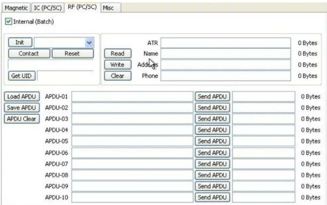iDP SMART30-D - RF(PC/SC) : Contactless Smartcard Encoding - 1