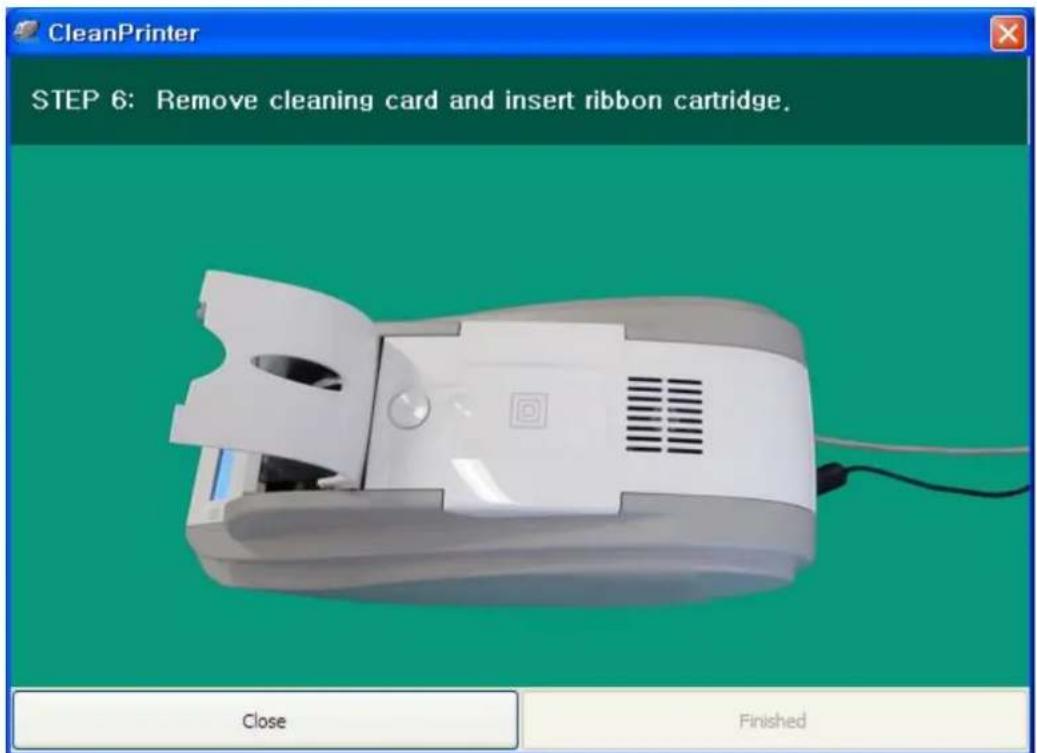 iDP SMART30-D - Cleaning the printer - 8