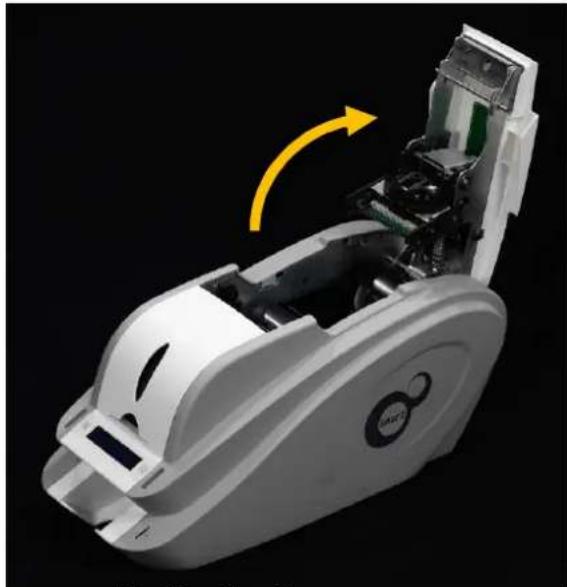 iDP SMART30-D - Turn off the printer - 1