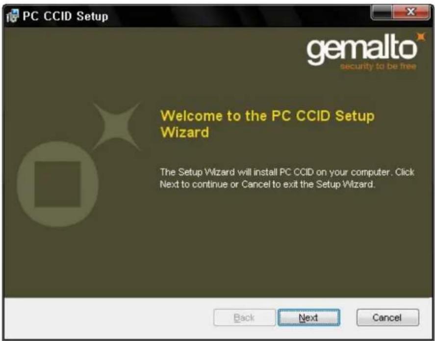 iDP SMART30-D - Run the smartcard driver installer - 1