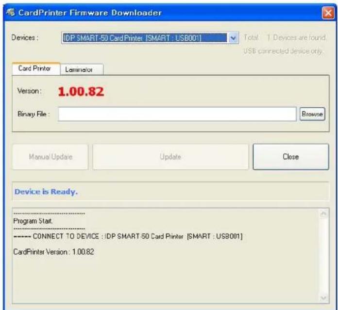 iDP SMART30-D - Firmware upgrade - 1