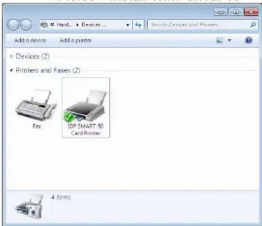 iDP SMART30-D - Please turn on the printer. - 2