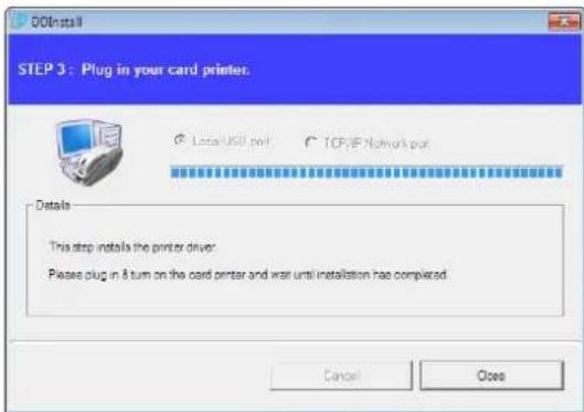 iDP SMART30-D - Please turn on the printer. - 1