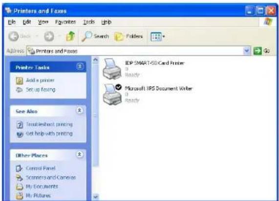 iDP SMART30-D - Turn on the printer to boot up it. - 5