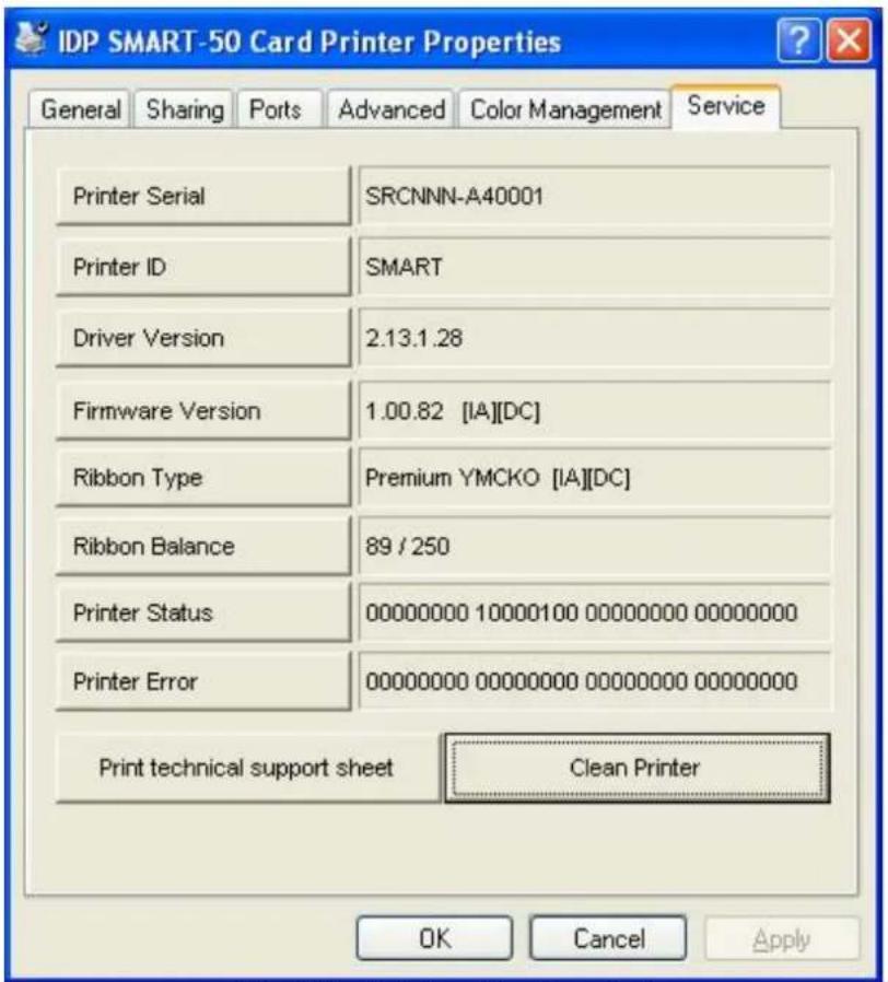 iDP SMART30-D - Cleaning the printer - 2