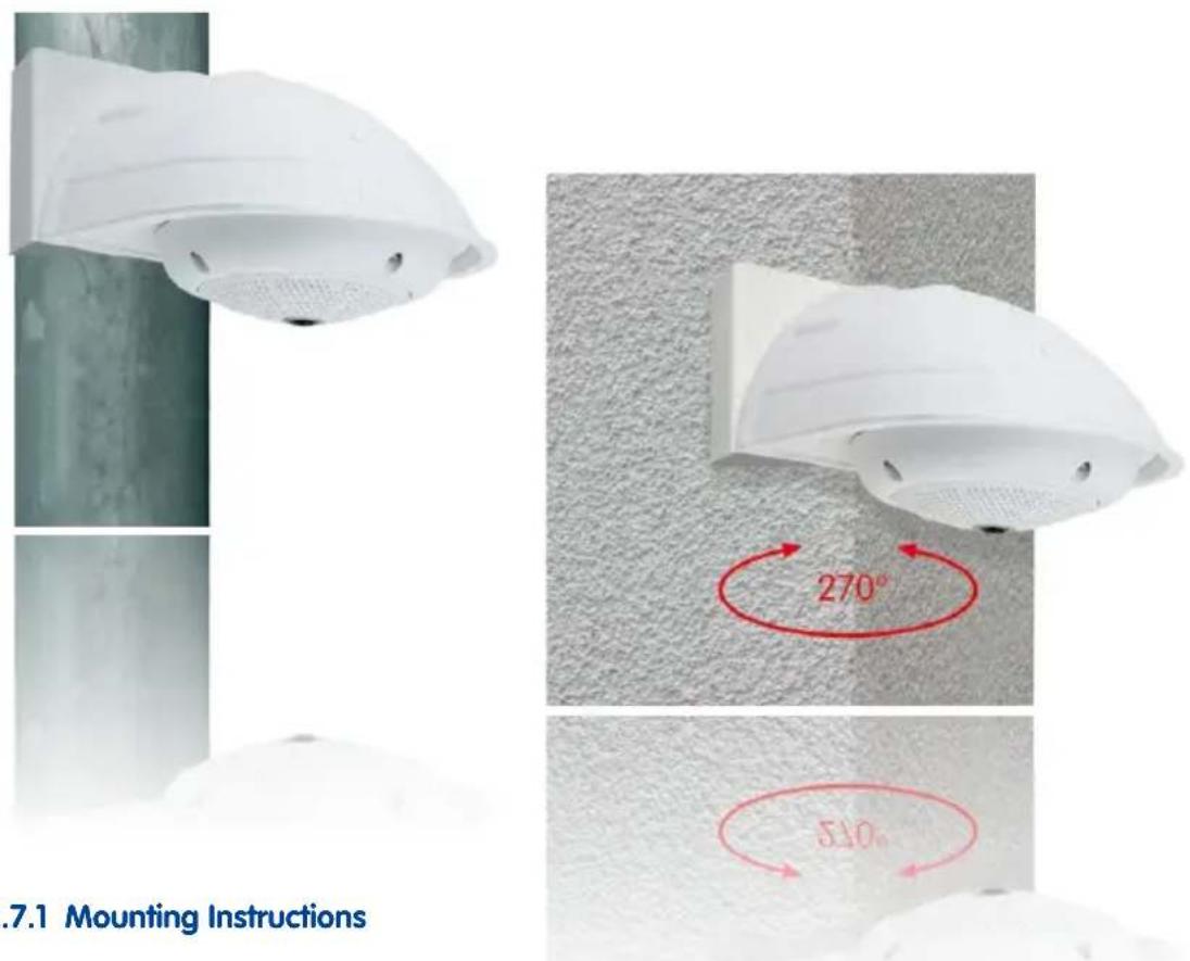 Mobotix Q25 - Installing the Corner and Pole Mount - 1