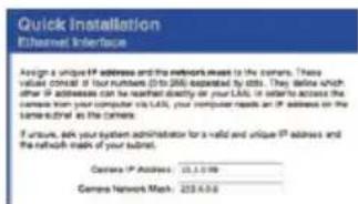 Mobotix Q25 - Set Up the Target Network Parameters of the MOBOTIX Camera: - 2