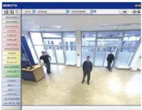Mobotix Q25 - Camera Views: Live, Player, MultiView - 1