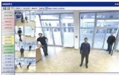 Mobotix Q25 - Camera Views: Live, Player, MultiView - 3