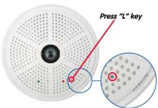 Mobotix Q25 - Starting the Camera with the Factory IP Address - 1