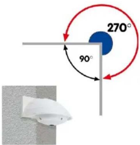 Mobotix Q25 - Installation on Building Corners with the Corner and Pole Mount - 1