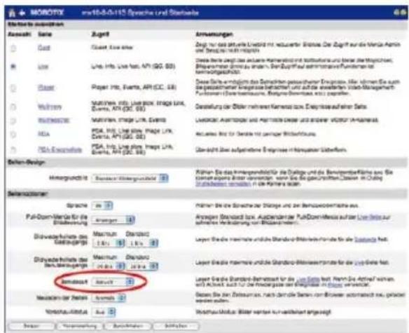 Mobotix Q25 - Operation Using a USB Joystick - 2