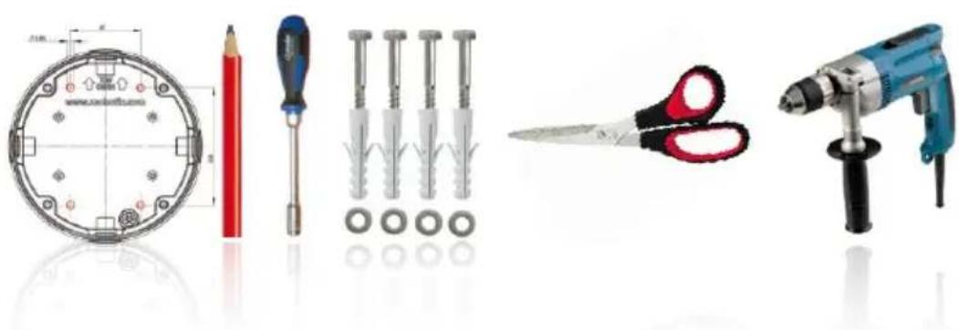 Mobotix Q25 - Required Parts - 1