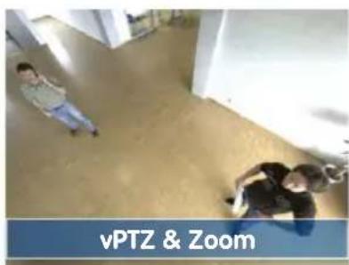 Mobotix Q25 - Surround View (Quad View), Based on the Correct Full Image - 3