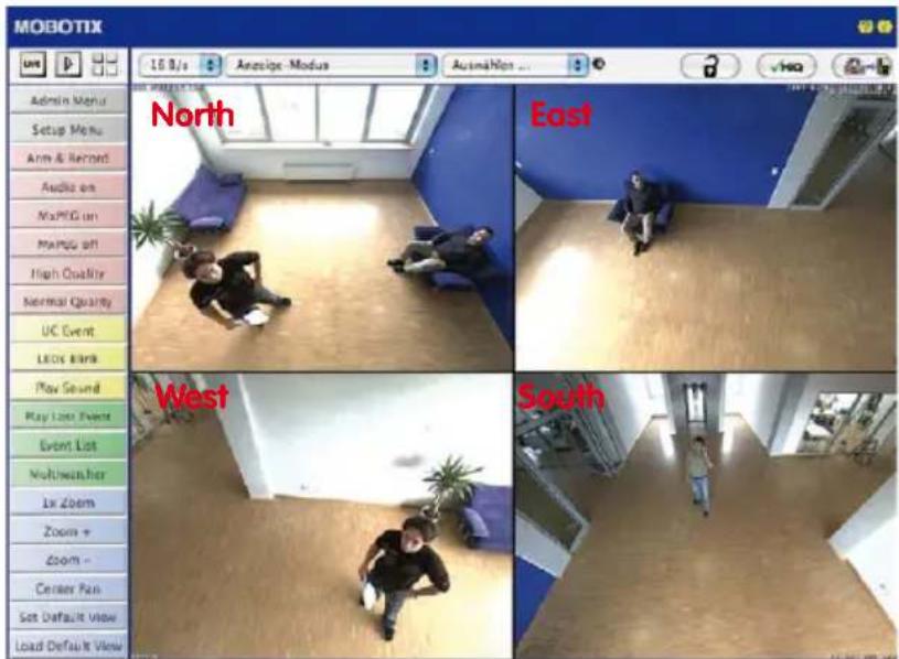 Mobotix Q25 - Ceiling-Mounted: Set North (User-Defined North Direction) - 5