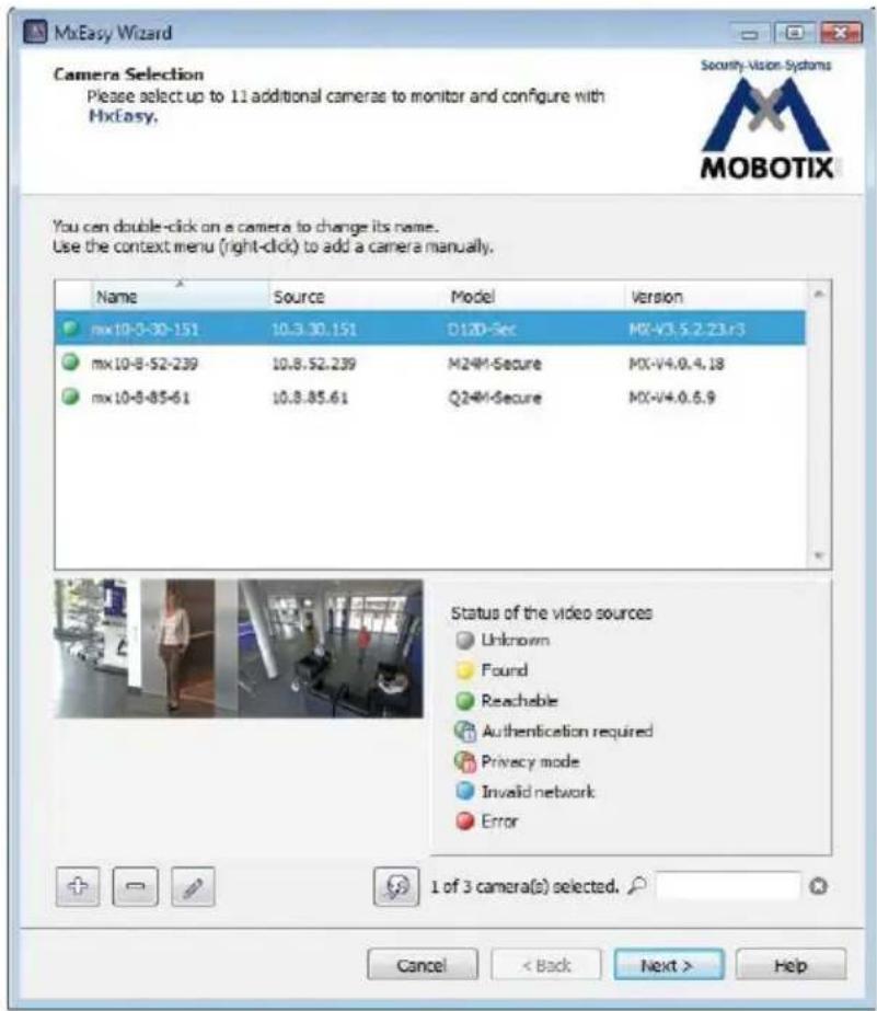Mobotix Q25 - Finding Cameras - 1